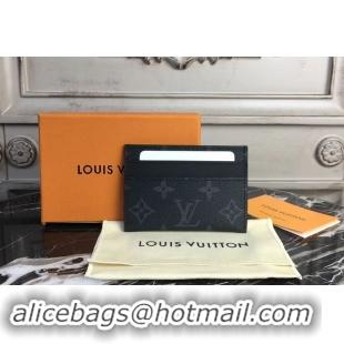 Hot Sell Louis Vuitton Monogram Eclipse Canvas M62170 Double Card Holder