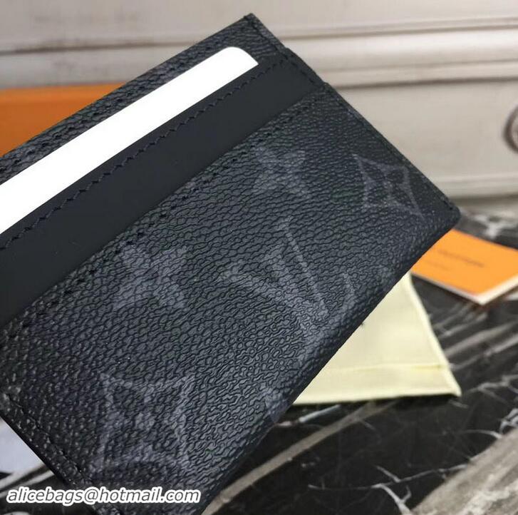 Hot Sell Louis Vuitton Monogram Eclipse Canvas M62170 Double Card Holder