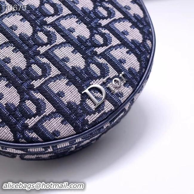 Buy Cheapest Dior CANVAS Shoulder Bag 83164 Royal Blue