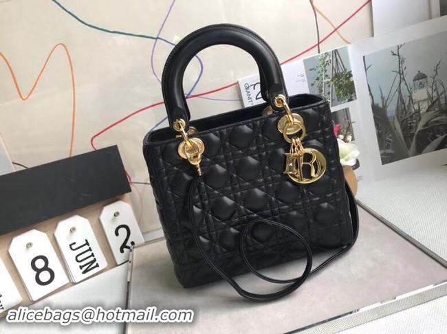 Buy Discount LADY DIOR-TAS VAN LAMSLEER CAL44550 BLACK