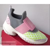 Fashion Cheap Roger Vivier Viv' Run Sneakers R9701 Multicolor 2019