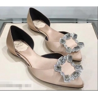 Cheapest Roger Vivier Dorsay Crown Jewels Ballerinas R9210 Gold 2019