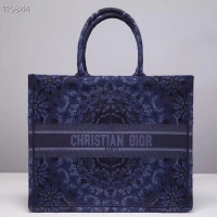 Luxury Classic DIOR BOOK TOTE KALEIDIORSCOPIC BAG M1286ZRIO Blue