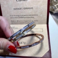 Latest Cheap Cartier Bracelet CB180120 Rose Gold