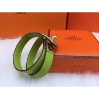 Low Price Hermes Genuine Leather Bracelet HM0013F