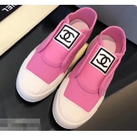 Reasonable Price Chanel Vintage CC Logo Sneakers S701012 Pink 2019 