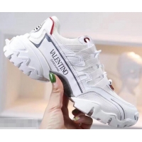 Super Quality Valentino Fabric and Leather Climbers Lovers Sneakers H701080 05