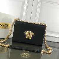 Buy Inexpensive Versace Calfskin Leather Shoulder Bag VS170 Black