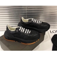 Good Product Bottega Veneta Speedster Sneakers In Calf 525770 Black 2019