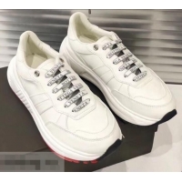 Top Quality Bottega Veneta Speedster Sneakers In Calf 525770 White 2019