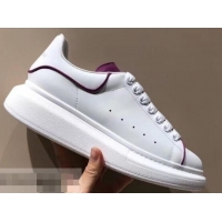 Good Product Alexander McQueen Oversized Sneakers A716011 White/Purple 2019