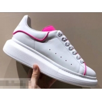 Discount Alexander McQueen Oversized Sneakers A716011 White/Rouge 2019