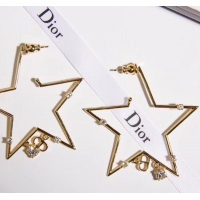 Classic Specials Dior CD Star Earrings Gold J71724