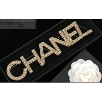 Luxury Chanel Metal & Strass Brooch AB1368 2019