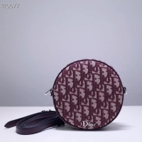 Low Cost Dior CANVAS Shoulder Bag 83164 purplish