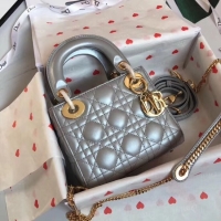 Hot Sell MINI LADY DIOR-TAS VAN LAMSLEER M15P grey