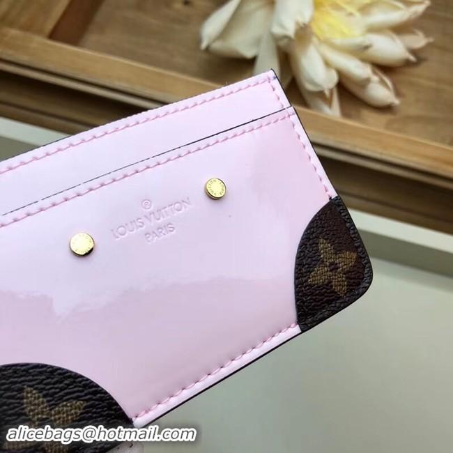 Good Looking Louis vuitton card holder M67639 Pink