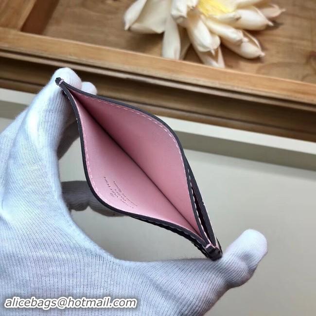 Good Looking Louis vuitton card holder M67639 Pink