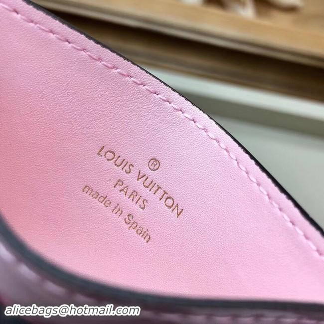 Good Looking Louis vuitton card holder M67639 Pink