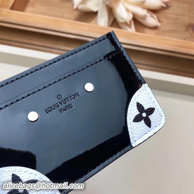 Fashion Louis vuitton card holder M67639 black