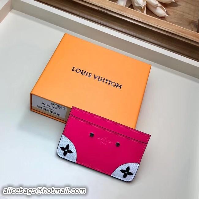 Top Design Louis vuitton card holder M67639 rose