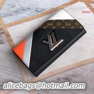 Shop Duplicate Louis vuitton original TWIST Wallet M60996 black