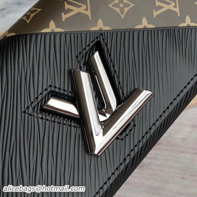 Shop Duplicate Louis vuitton original TWIST Wallet M60996 black