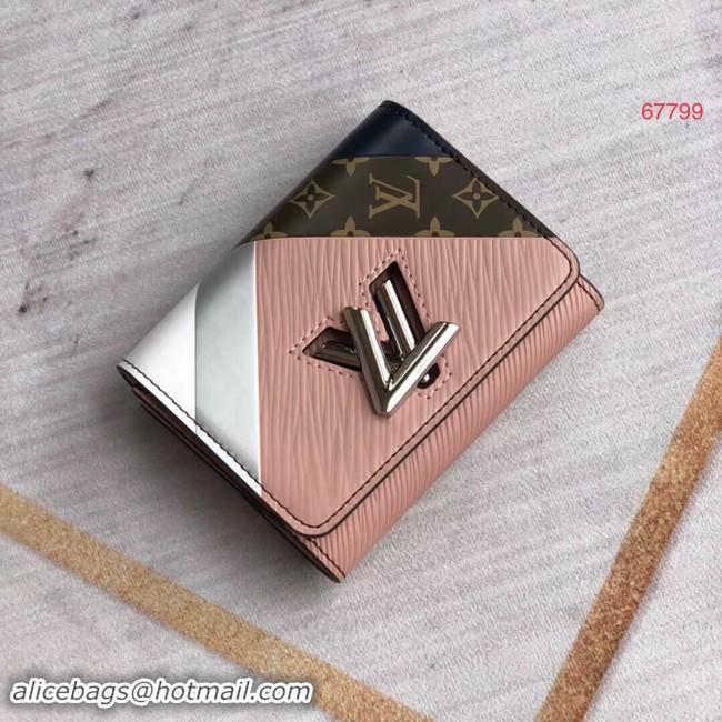 Good Quality Louis vuitton original TWIST Wallet M67799 pink