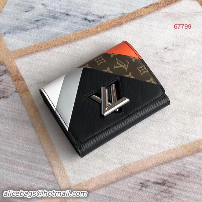 Trendy Design Louis vuitton original TWIST Wallet M67799 black