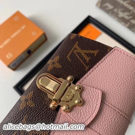 Low Price Louis Vuitton CHERRYWOOD Wallet M64449 ballet pink