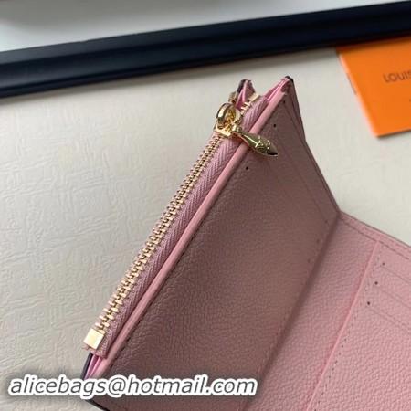 Low Price Louis Vuitton CHERRYWOOD Wallet M64449 ballet pink