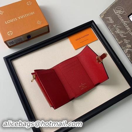 Famous Louis Vuitton CHERRYWOOD Wallet M64449 red