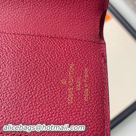 Classic Hot Louis Vuitton CHERRYWOOD Wallet M64449 purplish