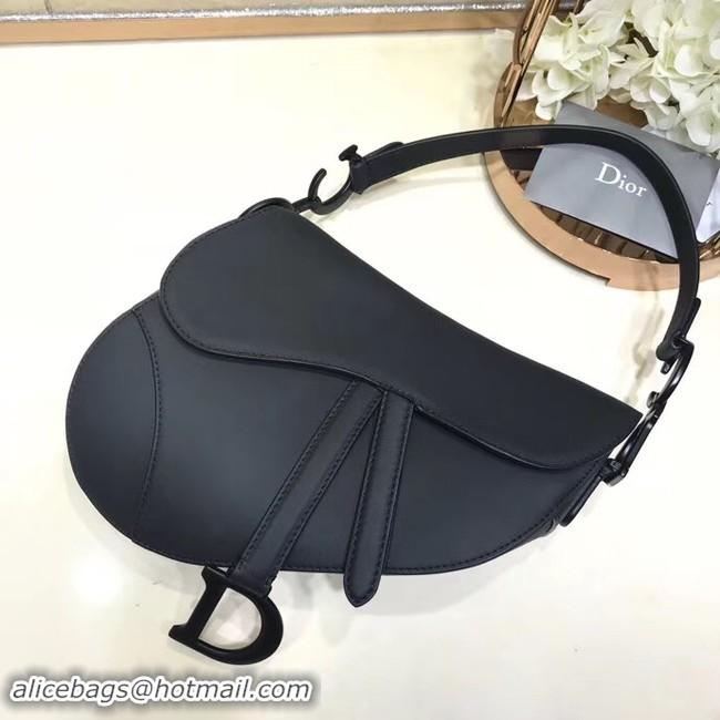 Top Quality Dior SADDLE BAG CALFSKIN M0446CWGH BLACK