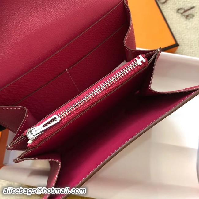 Trendy Design Hermes Constance Wallets espom leather H2297 red