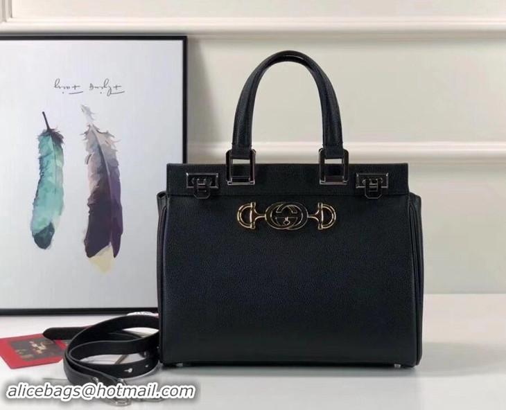 Top Sell Gucci Top Handle Lesther Bag G8910 Black