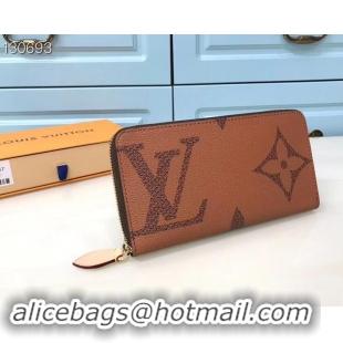 Top Sell Louis Vuitton Original ZIPPY WALLET M60018 Brown