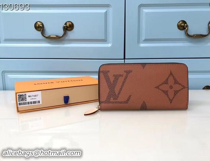 Top Sell Louis Vuitton Original ZIPPY WALLET M60018 Brown