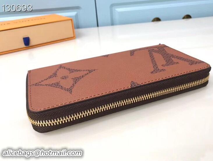 Top Sell Louis Vuitton Original ZIPPY WALLET M60018 Brown