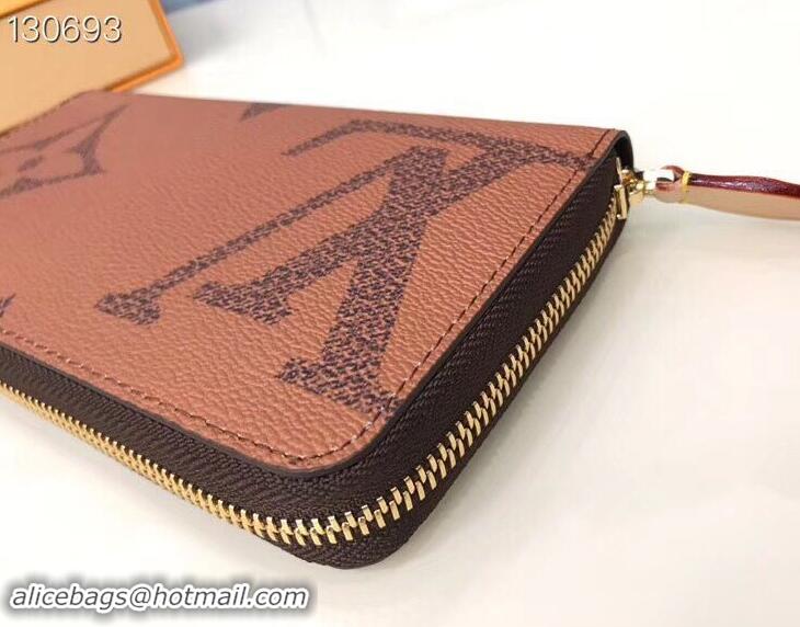 Top Sell Louis Vuitton Original ZIPPY WALLET M60018 Brown