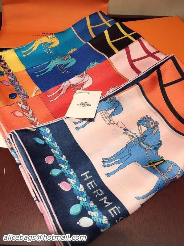 Good Quality Hermes Scarf in silk twill with hand rolled edges H2566