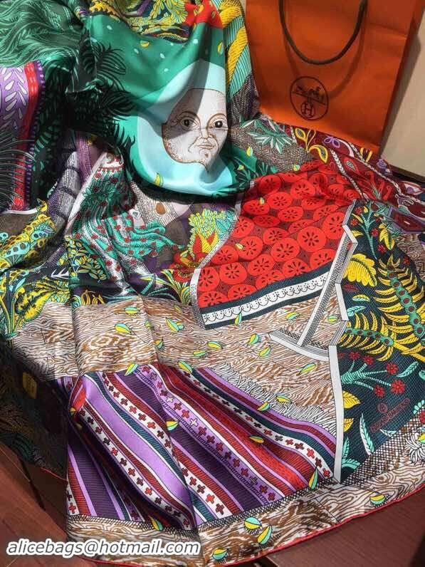 Most Popular Hermes Scarf in silk twill with hand rolled edges H2570