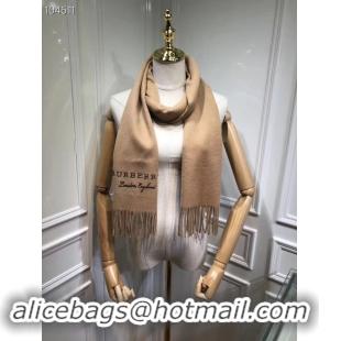 Good Product Burberry lambswool & cashmere scarf 71156 Camel