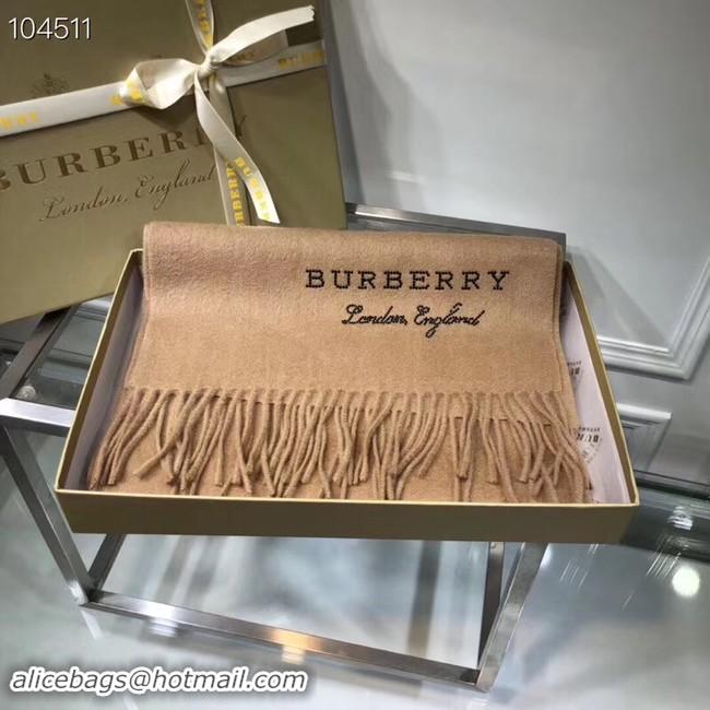 Good Product Burberry lambswool & cashmere scarf 71156 Camel