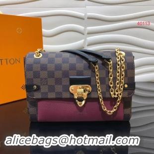 Top Grade Louis Vuitton Original VAVIN PM N40113 Bordeaux