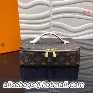 Luxury Louis Vuitton Original NICE JEWELRY CASE M43449 Bordeaux