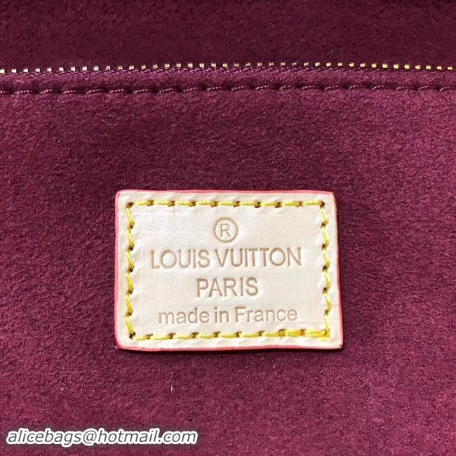 Luxury Louis Vuitton Original NICE JEWELRY CASE M43449 Bordeaux