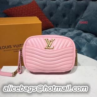 Charming Louis Vuitton Original Leather NEW WAVE Camera Bag M53682 Pink