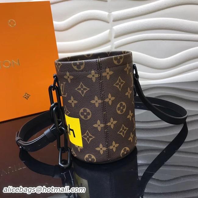 Pretty Style Louis vuitton original CHALK NANO M44631 black