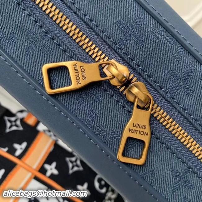 Good Looking Louis vuitton original SOFT TRUNK M44723 blue